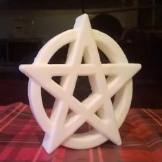 Pentagram Multi-Part Soap Mold 3D Printer Model