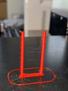 Retraction Test With 9 Steps 3D Printer Model