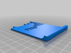 Canadian Butter Ruler 3D Printer Model