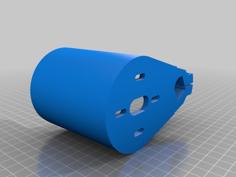 Electric Skateboard Motor Mount 3D Printer Model