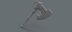 Power Axe Space Wolves Warhammer 40k 3D Printer Model