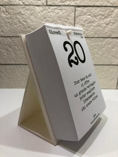 Calendar Stand 3D Printer Model