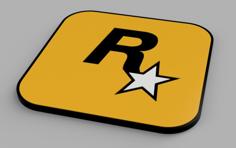 RockStar Games Coaster 3D Printer Model