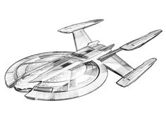 Star Trek Discovery: U.S.S. Buran / Yeager 3D Printer Model