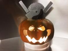 Pumpkin Carving Trophy 3D Printer Model