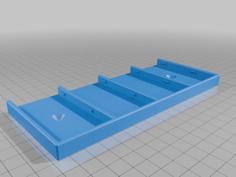 NP-F Battery Holder Organizer Mount 3D Printer Model