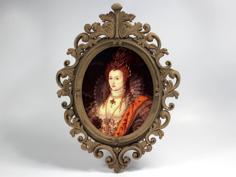 Baroque Picture Frame 3D Printer Model