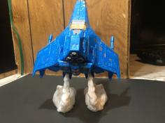 Transformers WFC Siege Seeker Launch Exhaust Add On Ver.1 3D Printer Model