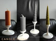 Candle-holder 3D Printer Model