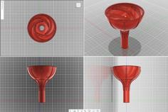 Turbo Funnel Remix 3D Printer Model