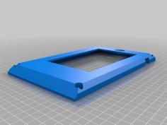 Wall Mount For Nexus 7 Tablet 3D Printer Model