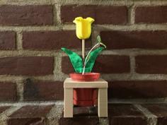 Mothers Day Flower 3D Printer Model