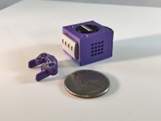 Mini Nintendo Gamecube 3D Printer Model