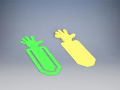 Hand Bookmark 3D Printer Model