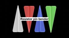 Resistor Pin Bender Collection 3D Printer Model