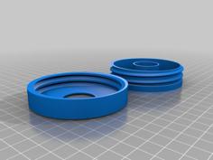 Container For Finger Tape 3D Printer Model