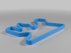 Losail Race Track 3D Printer Model