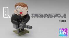 Terminator 2 T800 3D Printer Model