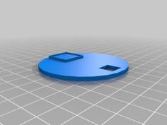 Dial Counter For Bolt Action With Order Dice Slot 3D Printer Model