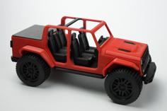 Open JEEP Gladiator Style – Fully Printable 3D Printer Model