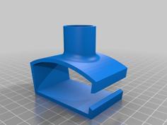 Fence Mount For Solar Panel 3D Printer Model