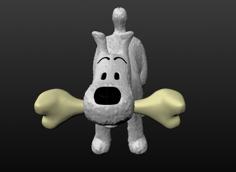 Comic Dog Belgium 3D Printer Model