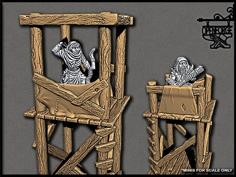 OpenForge – Modular Bandit Watchtower 3D Printer Model