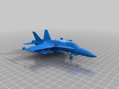 Mc Donnel Fighter Plane 3D Printer Model