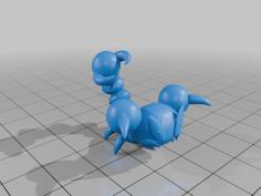 Pokemon Skorupi #451 – Optimized For 3D Printing 3D Printer Model