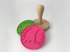 Modular Xmas Cookie Stamps 3D Printer Model