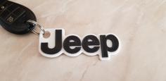 Jeep Keyring 3D Printer Model