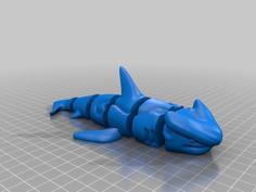 FLEXI SHARK (PRINT IN PLACE) 3D Printer Model