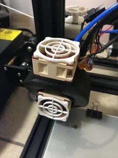 40 Mm Noctua Fan Guard “Snap-On” 3D Printer Model