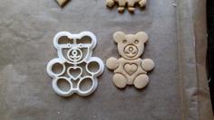 Teddy Bear Cookie Cutter 3D Printer Model