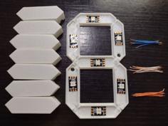 Digit 7 Segment Of 5 Inch For Any Aplication 3D Printer Model