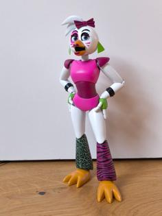 Glamrock Chica 3D Printer Model