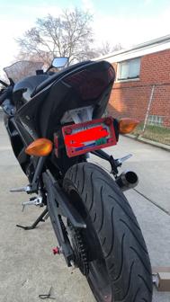 Yamaha YZF-R3 Fender Eliminator (Tail Tidy) 3D Printer Model