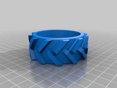 Arduino Tractor Wheel 3D Printer Model