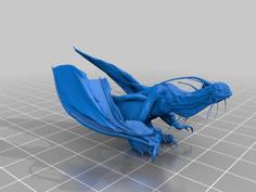 Dragon-wyvern 3D Printer Model