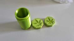 WEED AND JOINTS CONTAINER WATERPROOF 3D Printer Model