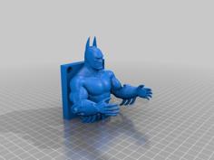 Batman Wall Hanger For Quadcopter Drone Guitar Backpack Hat Etc 3D Printer Model