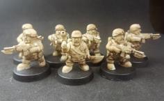 Space Dwarf Rangers 3D Printer Model