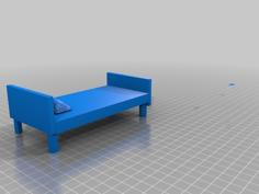 Bed Model As Stl 3D Printer Model