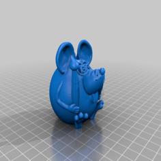 Mouse Artist 3D Printer Model