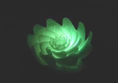 Lotus-like Flower 3D Printer Model