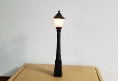 Train / Dept. 56 Model Street Lamp 3D Printer Model