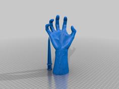 Creepy Arm Lawn Stake 3D Printer Model