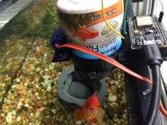 Wireless Fish Feeder – Feed Fish Flakes 3D Printer Model