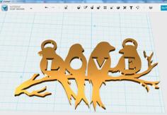 Bird Love 3D Printer Model