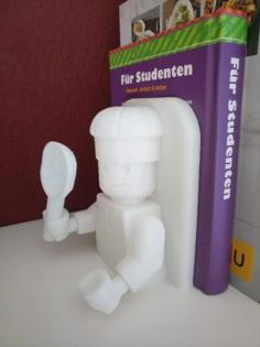 Kitchen Chef Bookstand (LEGO) 3D Printer Model